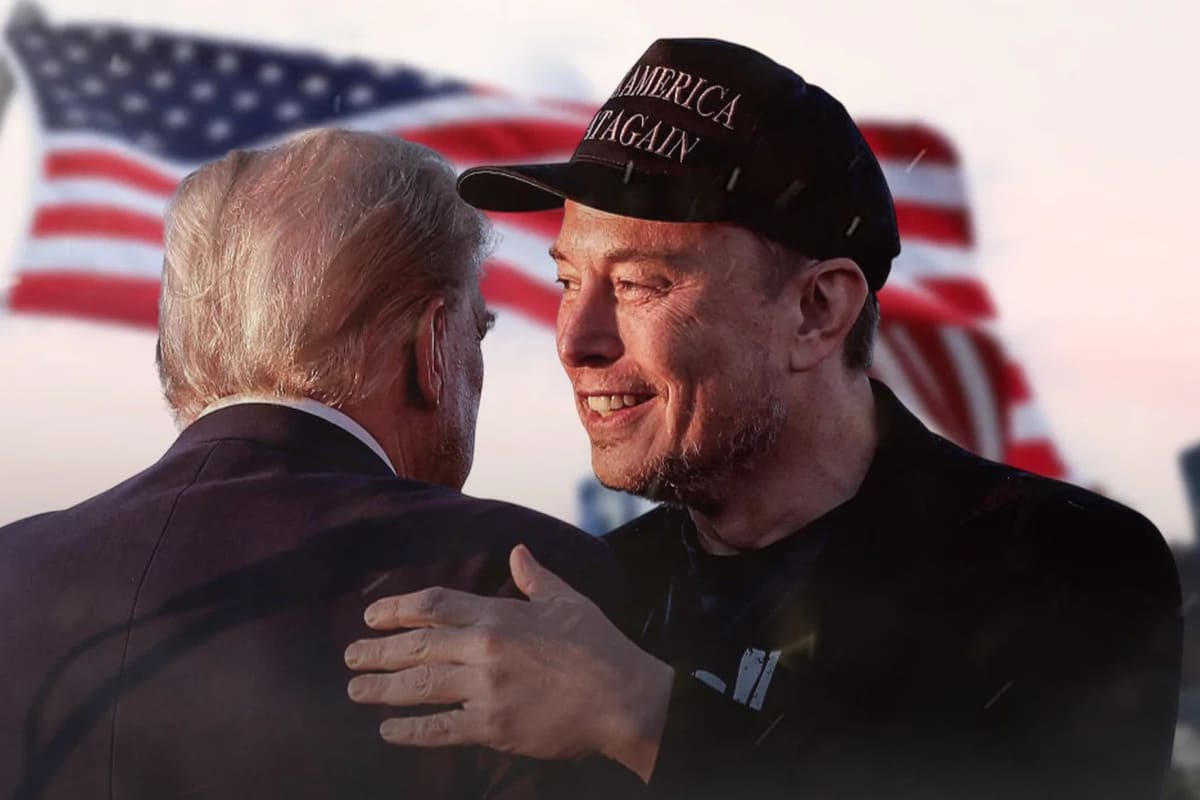 إيلون ماسك ودونالد ترامب