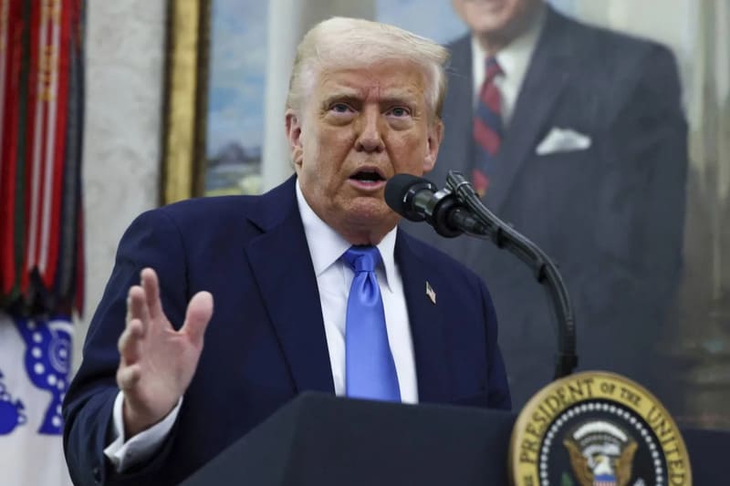 الرئيس الأمريكي دونالد ترامب